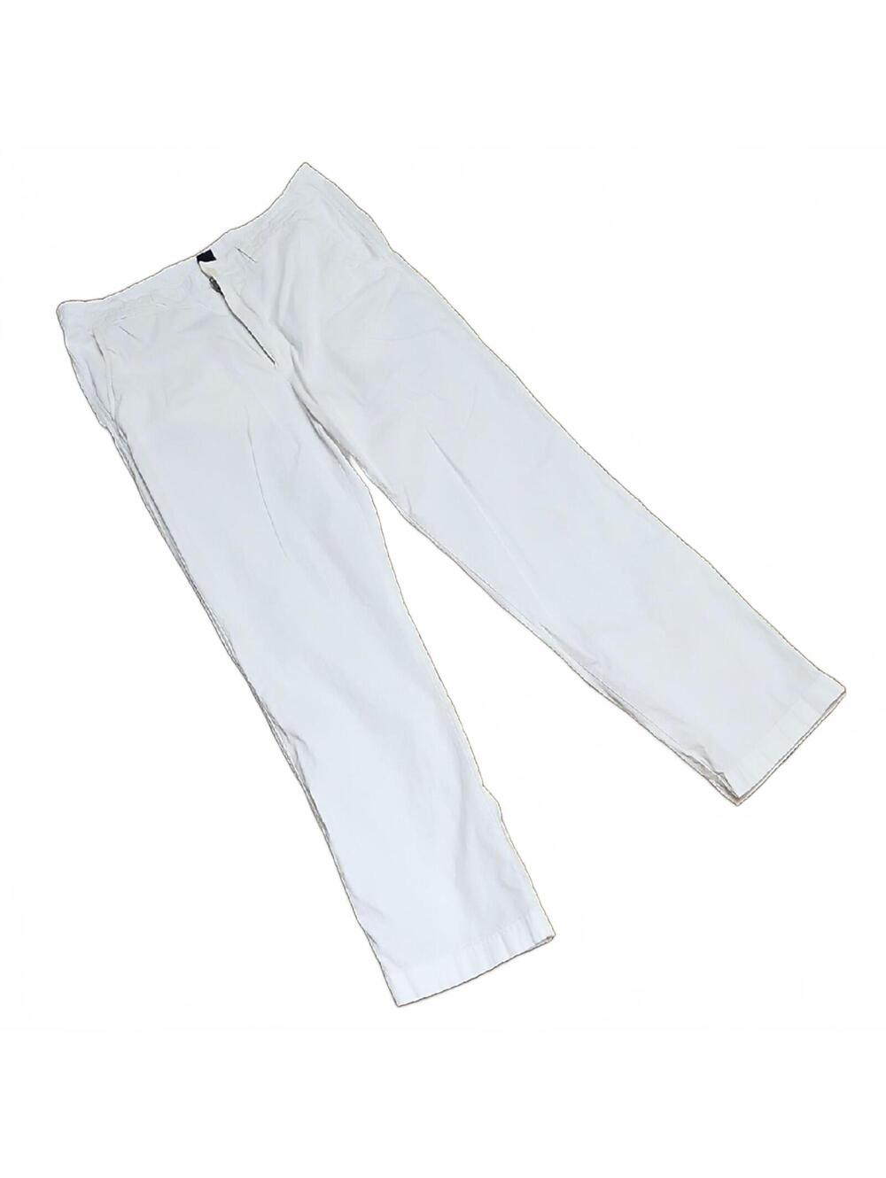 Men's 33x32 Regular Fit White Pants